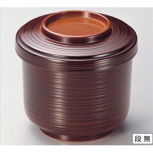 お椀 荒筋飯器栃内朱 [11.1φ x 10.1cm 内寸9.3φ x 7.9cm] ABS樹脂 (7-304-12) | 飯器 はんき ごはん お..