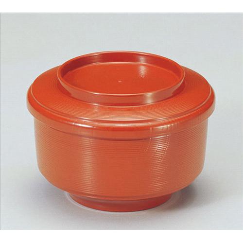お椀 保温飯器朱(1人用) [14.1φ x 9.5cm 