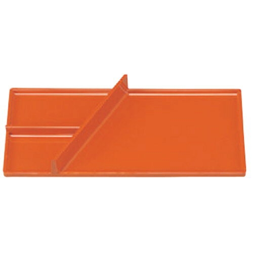 幕の内弁当 金華弁当用大仕切朱 [22 x 10.9 x 2.7cm] ABS樹脂 (7-407-21) | 松花堂 弁当 正月 元旦 お節 おすすめ 人気 食器 業務用 飲食店 カフェ うつわ 器 おしゃれ かわいい お洒落 ギフト プレゼント 引き出物 内祝い 結婚祝い 誕生日 贈り物 贈答品