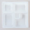 幕の内弁当 W-4 8.5寸角P.S白仕切薄型 1梱 200枚入り P.S (7-443-13) | 松花堂 弁当 正月 元旦 お節 おすすめ 人気 食器 業務...
