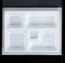 幕の内弁当 W-3 9寸長手P.S白仕切薄型 1梱 300枚入り P.S (7-443-22) | 松花堂 弁当 正月 元旦 お節 おすすめ 人気 食器 業務用...