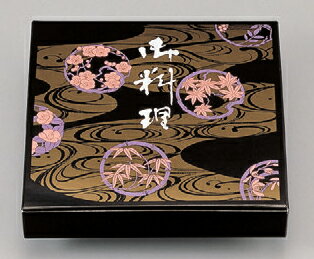 幕の内弁当 F-2 8寸角光琳 [23.2 x 23 x 4cm] 紙 (7-446-27) | 漆器 松花堂 弁当 正月 元旦 お節 おすすめ 人気 食器 業務用 飲食店 カフェ うつわ 器 おしゃれ かわいい お洒落 ギフト プレゼント 引き出物 内祝い 結婚祝い 誕生日 贈り物 贈答品