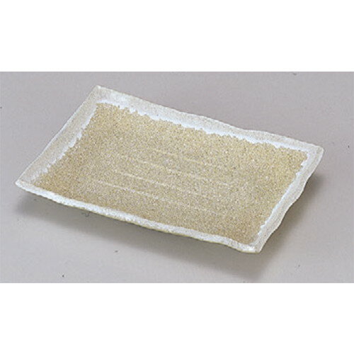 バイキング盛器 越前長手盛皿白唐津8寸 [23.8 x 16.8 x 3.3cm] ABS樹脂 (7-599-5) | 大きい お皿 大皿 盛り皿 盛皿 人気 おすすめ パス..