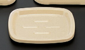 ホテルグッズ 小判石鹸皿アイボリー(大) [11.7 x 9.1 x 1.7cm] 熱硬化性樹脂(メラミンまたはユリア樹脂) (7-903-2) 【料亭 旅館 和食器 飲食店 業務用】
