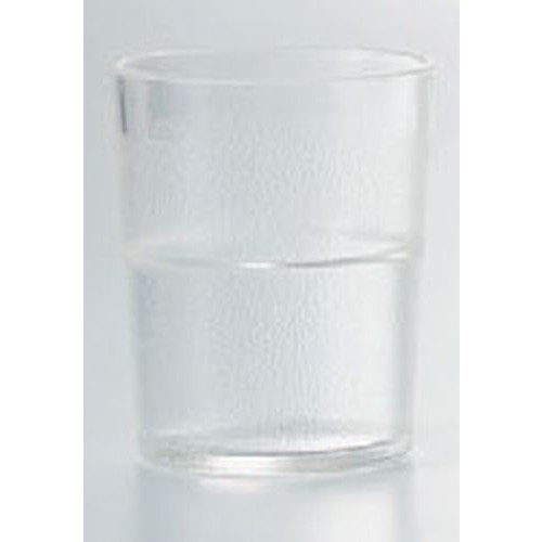 盛器 6オンスタンブラー クリア [6.5φ x 8cm] アクリル樹脂 (7-570-17) 【料亭 旅館 和食器 飲食店 業..