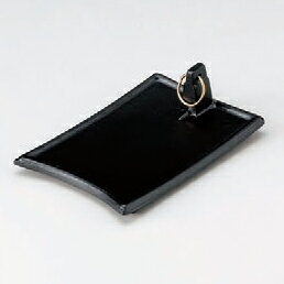 アルミ製品 くわ型陶板(小)(フッ素加工) [13 x 19 x 4 cm] アルミ (7-918-48) 【料亭 旅館 和食器 飲食店 業務用】