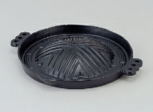 アルミ製品 ジンギスカン鍋29φ穴アリ [29φ x 5cm] 鉄 (7-918-9) 【料亭 旅館 和食器 飲食店 業務用】