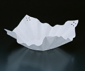 紙鍋・炭 折鍋(角)透かし入 250枚入 り [25 x 25cm] 紙 (7-920-14) 【料亭 旅館 和食器 飲食店 業務用】