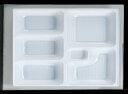 幕の内弁当 W-5 尺1寸長手P.S白仕切薄型 1梱 200枚入り P.S (7-444-5) | 松花堂 弁当 正月 元旦 お節 おすすめ 人気 食器 業務用...