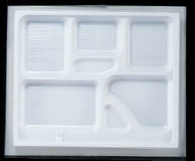 幕の内弁当 W-6 尺2寸長手P.S白仕切 1梱 80枚入り P.S (7-444-14) | 松花堂 弁当 正月 元旦 お節 おすすめ 人気 食器 業務用 飲...