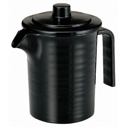 バイキング盛器 汁次(樹脂製)(特大)黒 [19.7 x 12.8 x 19cm ・1000cc] 耐熱ABS樹脂 食洗機可・アクリル樹脂 (7-618-4) 【料亭 旅館 和食器 飲食店 業務用】