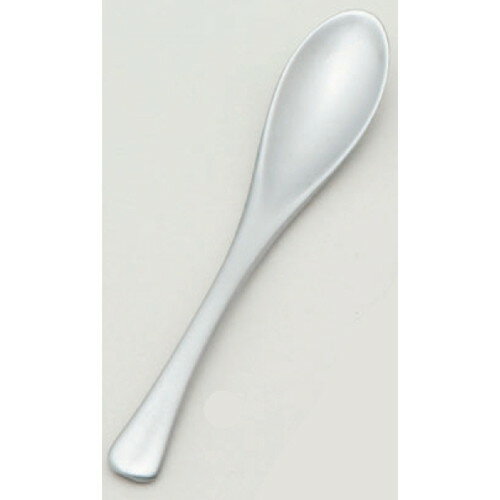 箸 かゆスプーン 銀塗 洗浄機可 [19.5 x 3.4cm] 耐熱ABS樹脂 食洗機可 (7-873-8) | カトラリー テーブ..