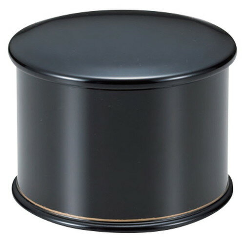 宴飯器 黒金線内黒塗 [ 9.9φ x 7.8cm 内