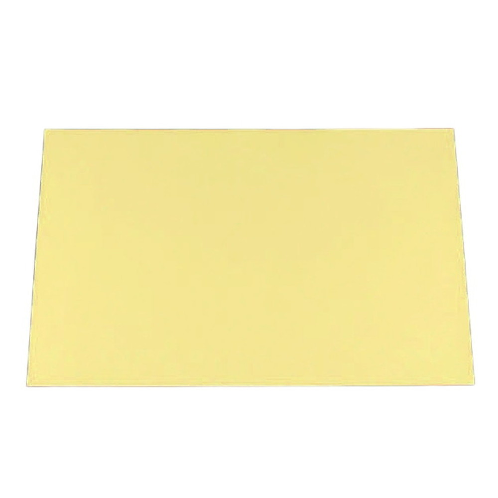 尺3寸長手テーブルマット（100枚単位）　黄 [38×26cm] | 和食 料理 定食 懐石料理 演出 テーブルウエア テーブルマット 和紙マット