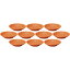 10個セット プロヴァンス メタ玉9cm深皿 パーシモン [9.1×2cm] | 洋食器 豆皿 プロヴァンス 調味料皿 オレンジ