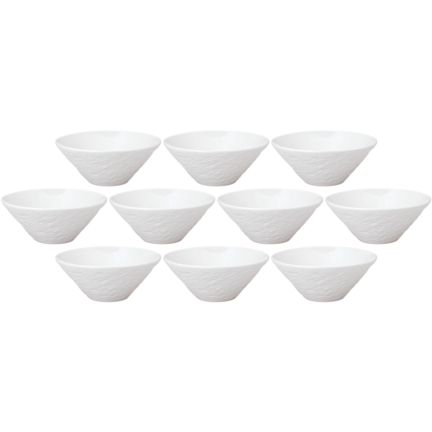 10個セット ペトラ 20cmボール [19.5×8cm・1,100cc] | 洋食器 小鉢 ボウル ホワイト ナチュラル