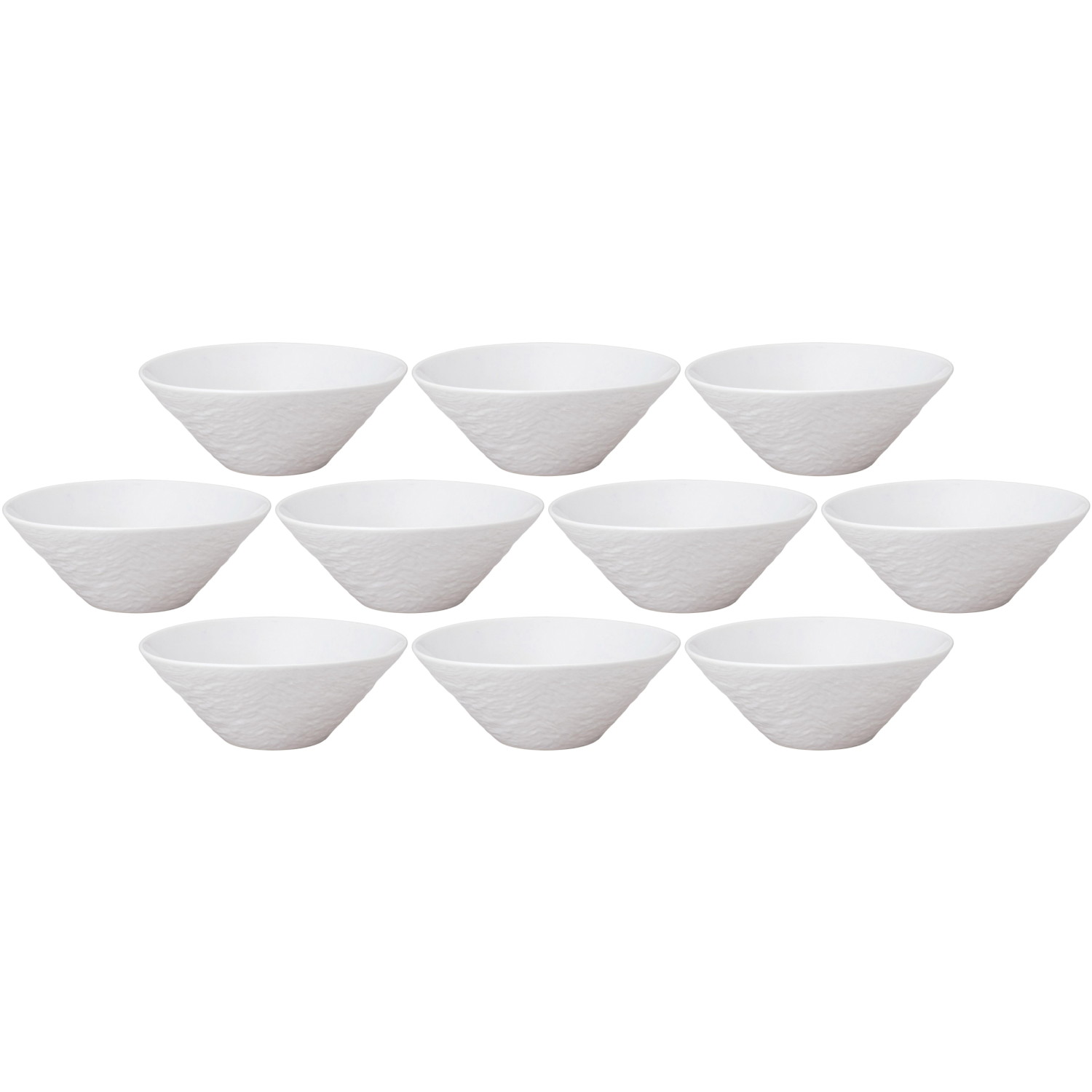 10個セット ペトラ 24cmボール [24.1×9.3cm・1,920cc] | 洋食器 ボウル ホワイト サラダボウル ホテル