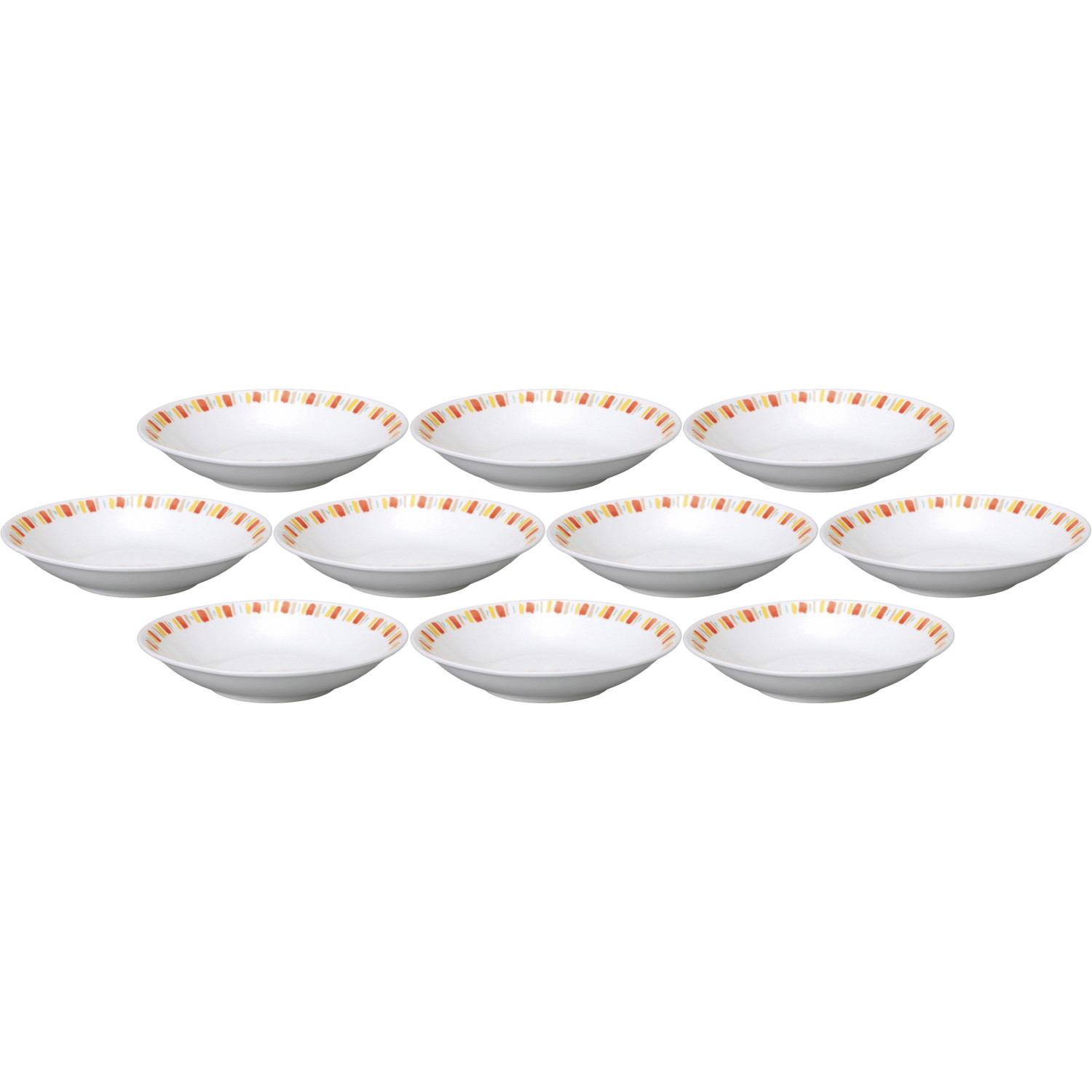 [商品名]10個セット DCオレンジサークル メタ23cm深皿[素材]陶磁器[寸法]23.4×4.6cm結婚式のお返し、母の日のプレゼント、退職祝いなど、さまざまな場面でご利用いただけます。陶器の専門問屋が厳選した、プレゼントやギフトにピッタリな逸品です。[23.4×4.6cm] 陶磁器 23.4×4.6cm一部の商品はメーカーよりお取り寄せとなりますので、納期が前後することがございます。あらかじめご了承ください。商品によっては手造りのため、写真と色・かたちが若干異なることがございます。われものですので丁重に梱包させていただいておりますが、ご質問などございましたらお気軽にお問い合わせください。ご注文に関する注意事項は 【こちら】ご購入前にご確認ください。
