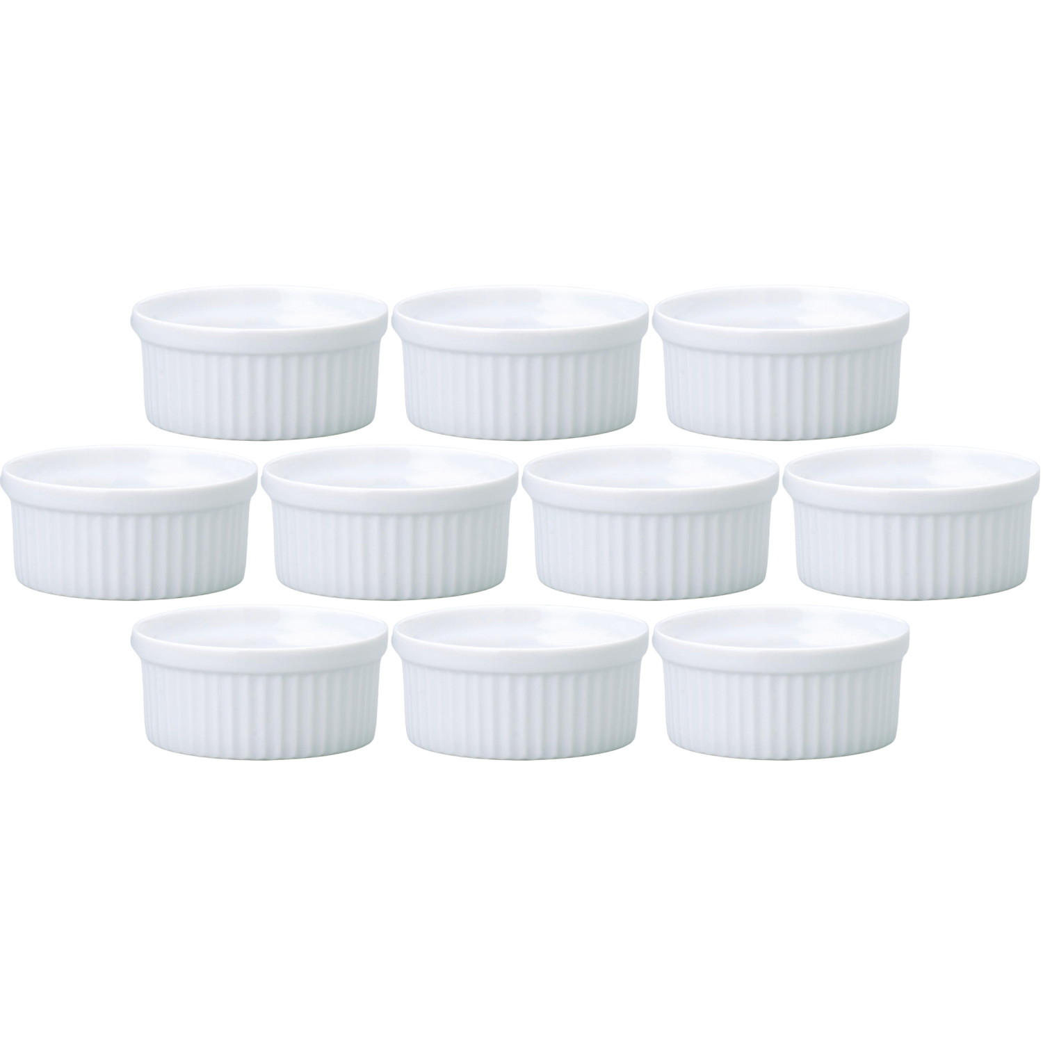 10個セット DCペンタゴン 8cmスフレ [7.7×3.4cm・100cc] | 洋食器 お菓子 かわいい カフェ レストラン