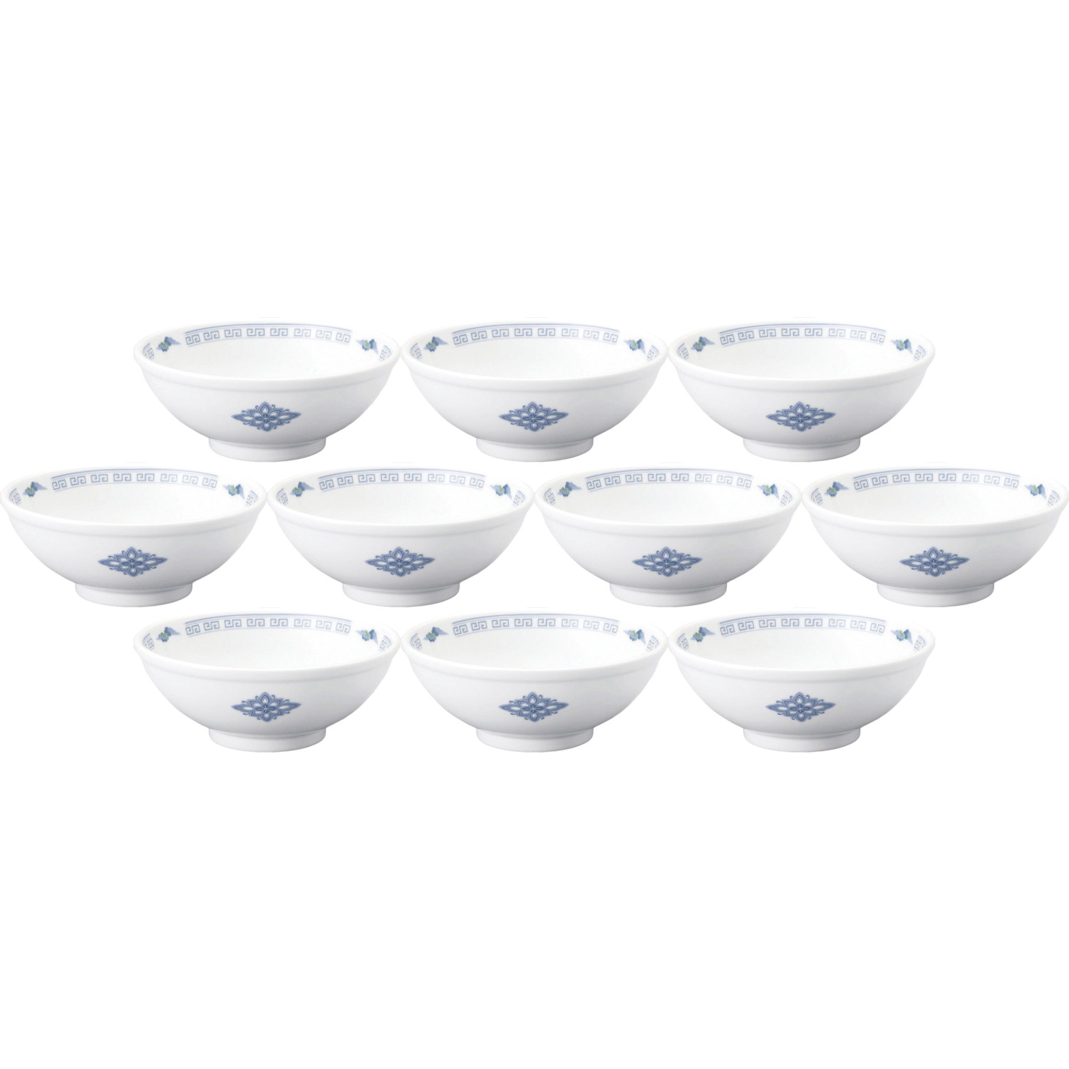 10個セット 翔鳳 玉渕20cm丼 [19.7×7.6cm・1,150cc] | 中華食器 玉渕丼 ラーメン鉢 翔鳳 おしゃれ