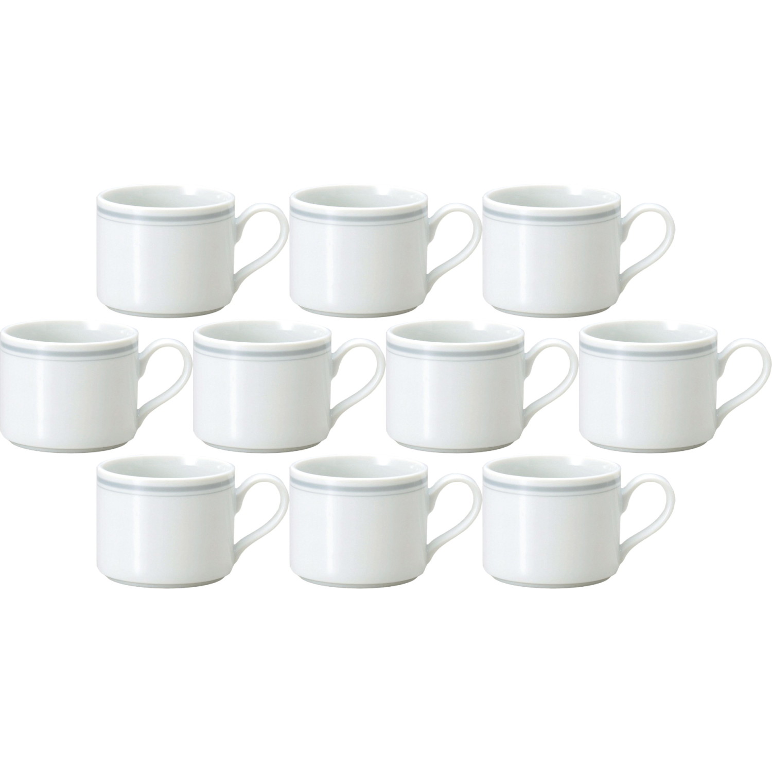 10個セット パールライン スープマグ [8.2×6.8cm・270cc] | スープマグカップ スープカップ パールライ..