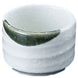 粉引釉珍味入織部[約Φ5.4xH4...