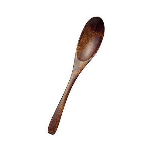 なめらかスプーン・(大) (摺漆) [ 約19.5 x 3.5cm ] 【 カトラリー 】 | 飲食店 和食 カフェ 甘味処 和菓子 業務用 自宅用