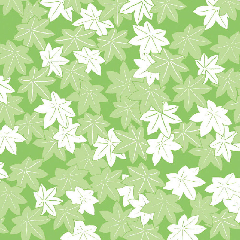 両面ラミ 花小紋敷紙 100枚入 青もみじ 4寸 [ 約12 x 12cm ] 【 懐紙 】 | 旅館 料亭 ホテル 宴会 懐石 和食 イベント 業務用