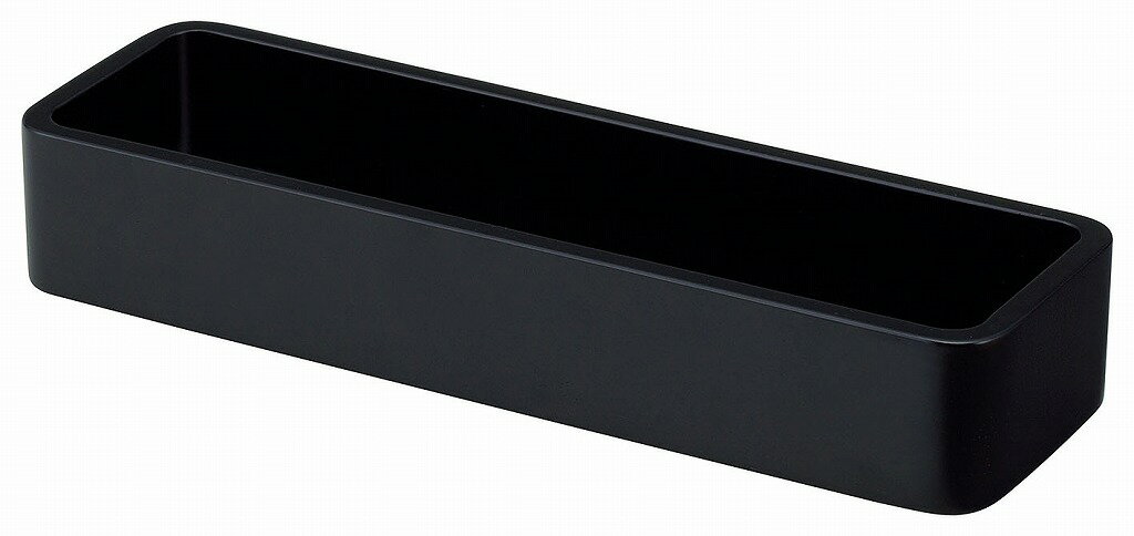 SC 木製カトラリーサーバー ブラック [約26.4×8.1×H4.6cm/内寸約25×6.7×H3.7cm] | 木製 箸箱 箸ケース ..