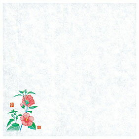 四季耐油天紙（小） 芙蓉 (100枚入) [約15×15cm] | 和食 料理 懐石料理 松花堂 弁当 天婦羅 天ぷら その他