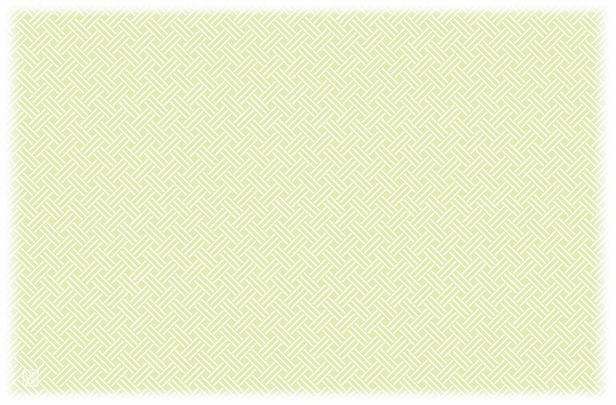 尺3奉書和紙懐石まっと 彩り小紋 若草色(網代紋) (100枚入) [約26×38.5cm] | 和食 料理 定食 懐石料理 演出 テーブルウエア テーブルマット 懐石マット 吉祥文様 ランチョンマット