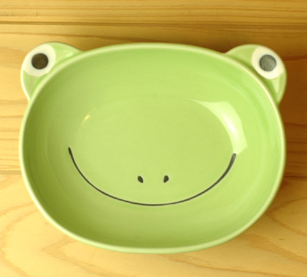 【子供用食器】カレー皿（カエル） 1