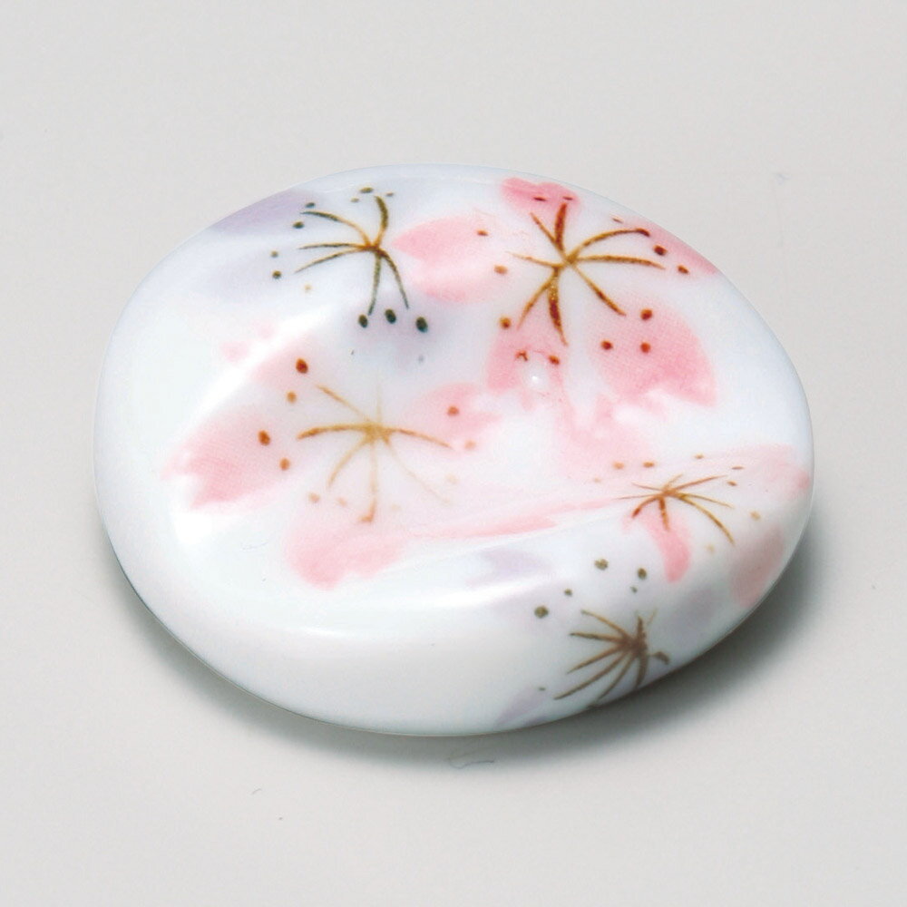 丸凹古都桜箸置
