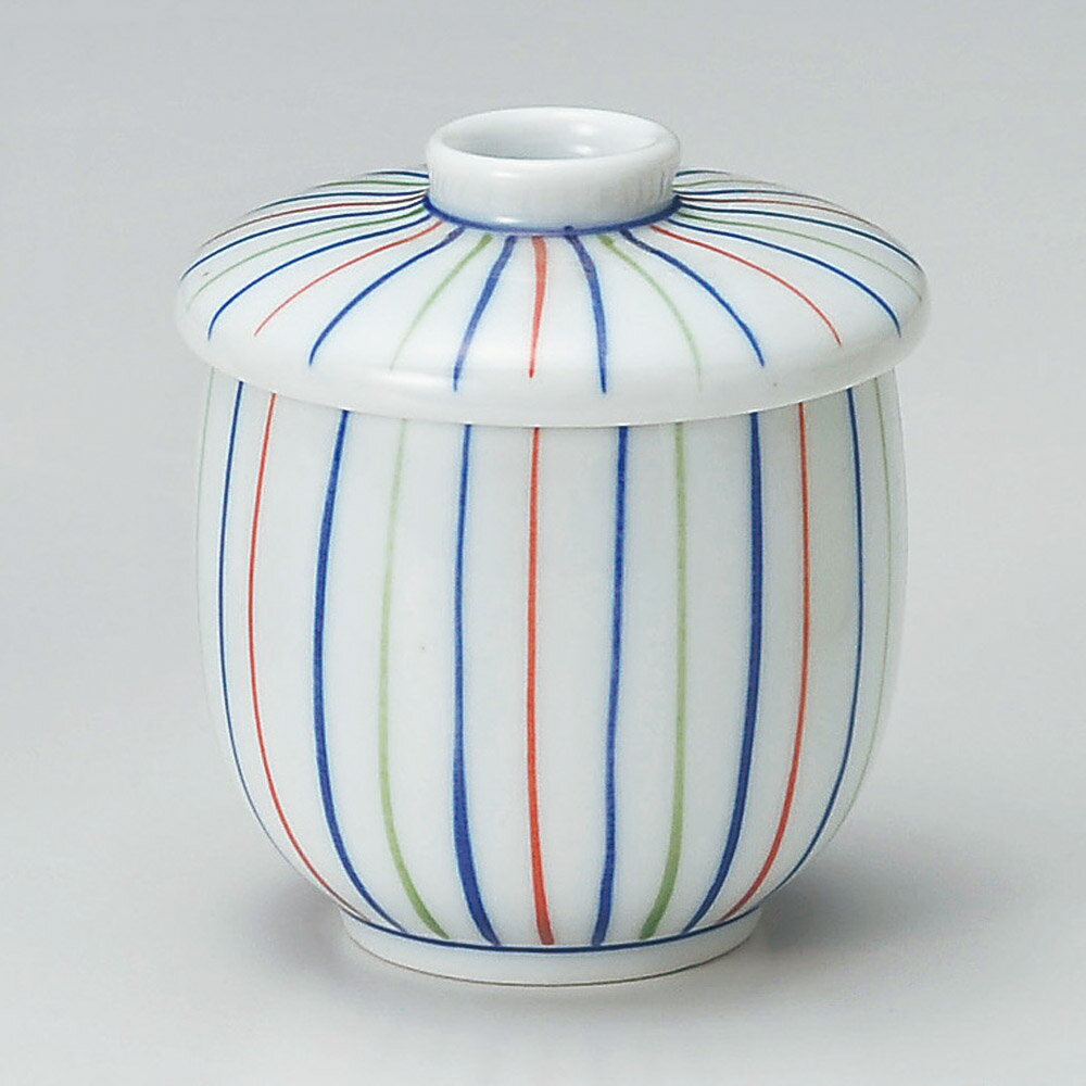 二色トクサ小むし碗　茶碗蒸し　むし碗