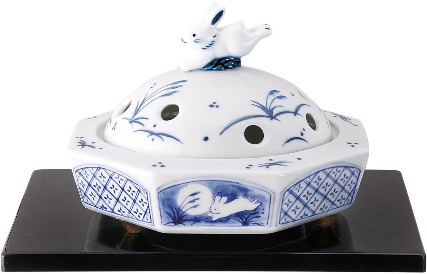 香炉風うさぎ蚊遣器