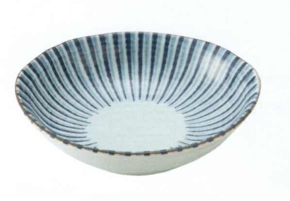 波紋十草　5.5号煮物鉢