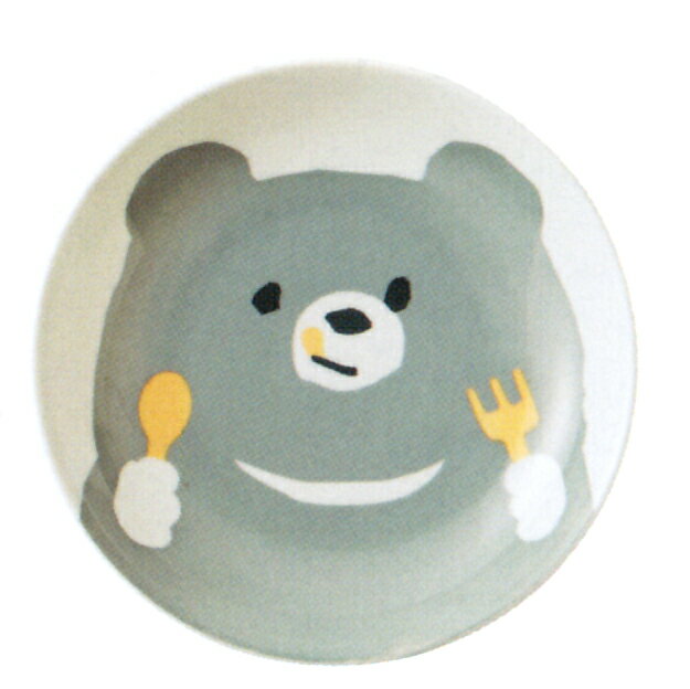 Other - クマとごはん6寸皿　子ども食器