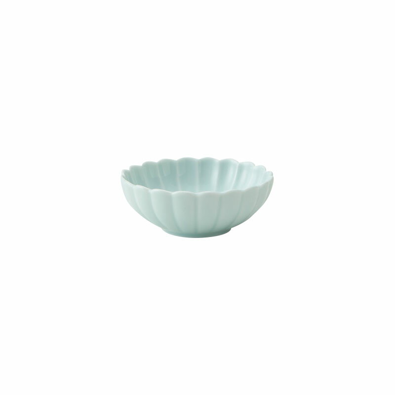 Mino Ware - 菊型　9cm 小鉢　青磁