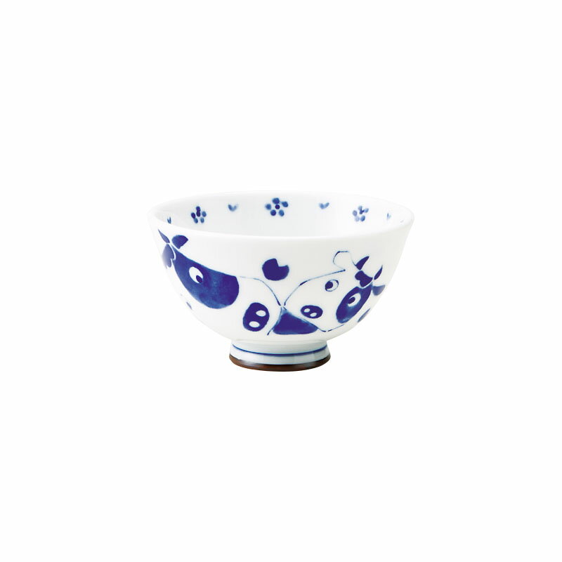Rice Bowls - 親子干支 丑（うし）　UKあおい型茶碗