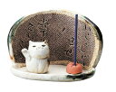 島ねこ香皿/手づくり贈り物ギフト プレゼント プチギフト お線香立て 販売 御香 お香 香炉 アロマ 癒しグッズ 内祝い 快気祝い 引越し祝い 新築祝い