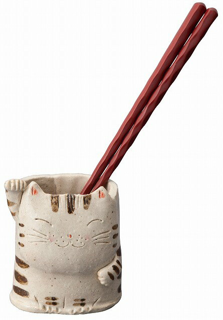 なごみ猫箸立て