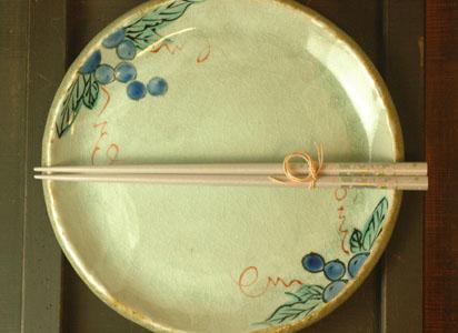 Seto Ware - 【葡萄の器】7丸皿