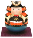 錦彩起き上がり童大将(陶器/戦国武将の五月人形)