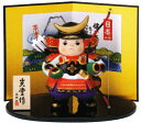 錦彩童大将 弓持ち(陶器/五月人形)