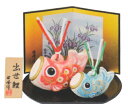 鯉のぼり福鈴親子(陶器/五月人形)