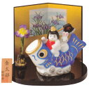 金太郎出世鯉(白磁)(陶器/五月人形)