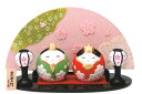 錦彩 わらべ 桜雛 出産祝 陶器 桃の節句 雛祭 内祝 誕生日 お雛様 お雛さま おひな様 雛人形 ひな人形