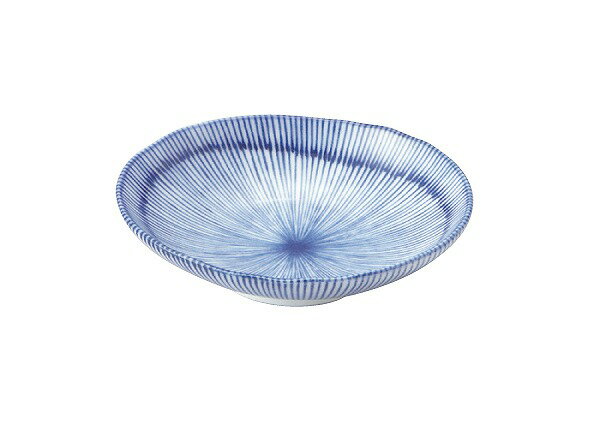 Oval Dishes - 細十草　三五楕円深皿