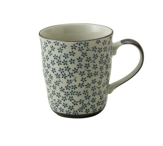 古染藍小花　B型マグ