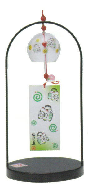 【卓上風鈴】小江戸風鈴ぶた風鈴